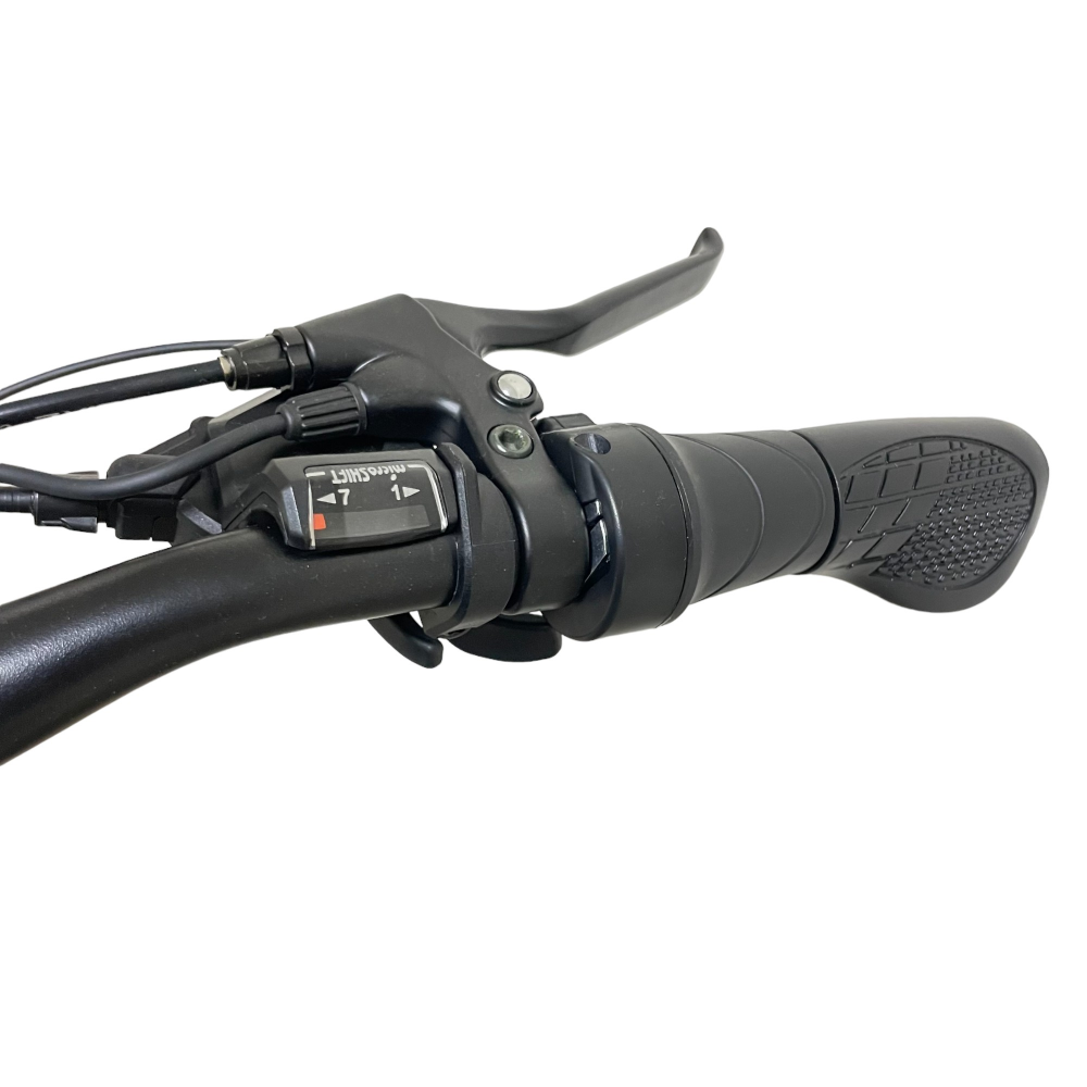 Электровелосипед Eltreco XT 600 Pro (сине-оранжевый) 9