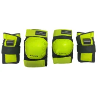 Набор защиты Tech Team Safety Line 900 салатовый (РАЗМЕР S)