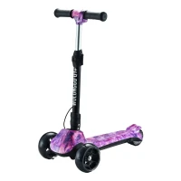 Детский электросамокат wolong Q1 plus фиолетовый космос