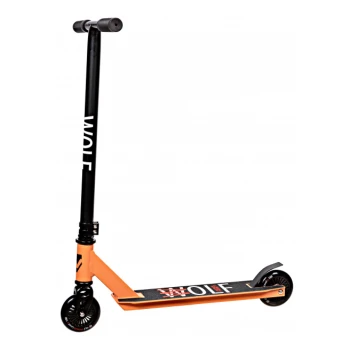 Трюковой самокат Novatrack Wolf JR Оранжевый